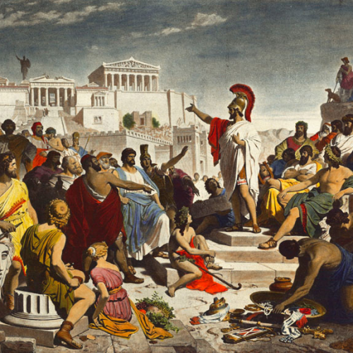 Pericles demokrati Athen